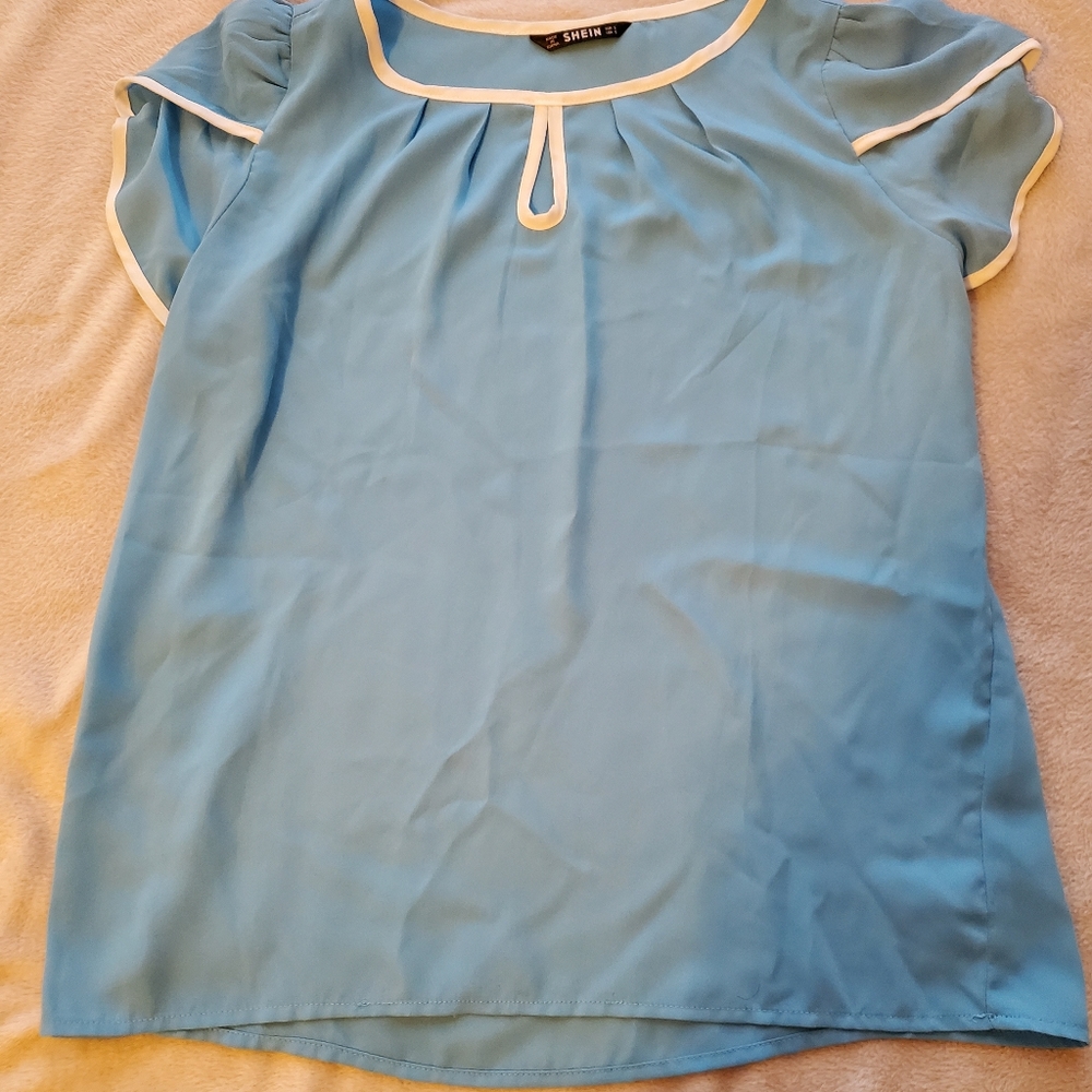 Short sleeve Shein blouse